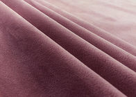 230GSM Soft Plush Toy Fabric / Dark Pink Stuffed Toy Fabric 160cm Width